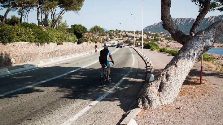 Itinéraire vélo de route 