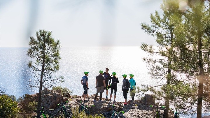 Excursion VTT électrique dans l'Estérel