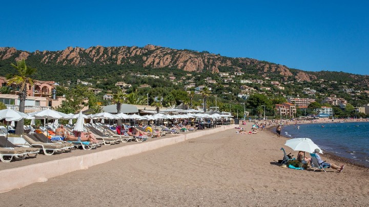 Plage d'Agay