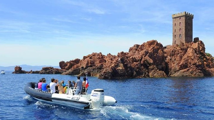 Sortie en mer Agay : Estérel et Calanques