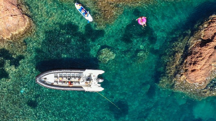 Sortie en mer Agay : Estérel et Calanques