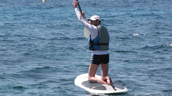 Stand up paddle géant