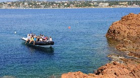 Excursion en mer - Roches rouges de l'Estérel