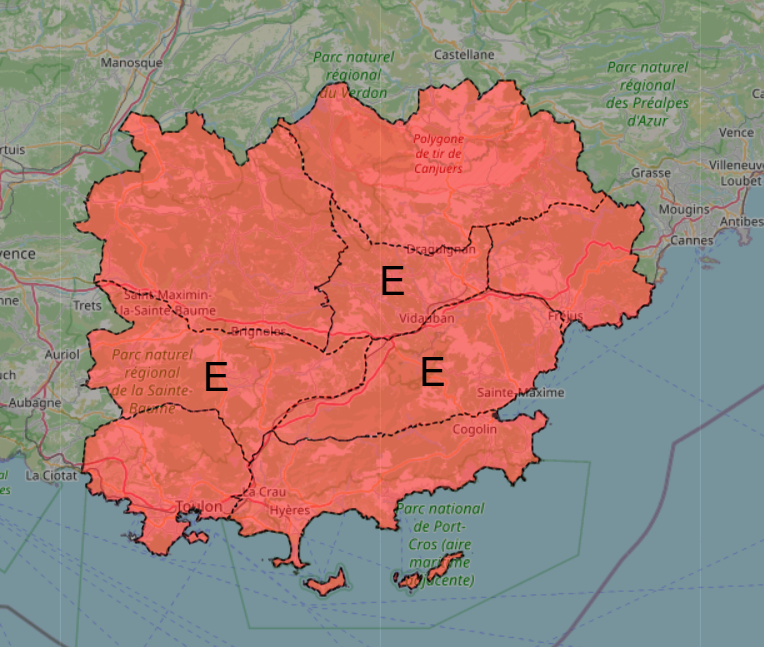 Massif de l'Estérel : Accès interdit