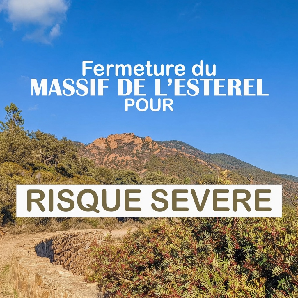Fermeture du Massif de l'Esterel
