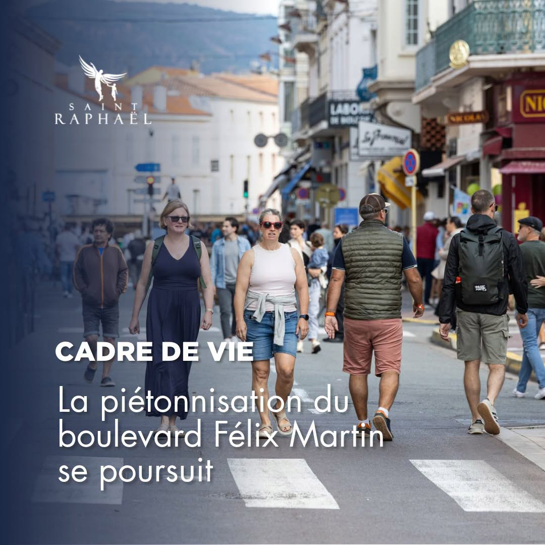 Piétonnisation du boulevard Félix Martin les samedis après-midi