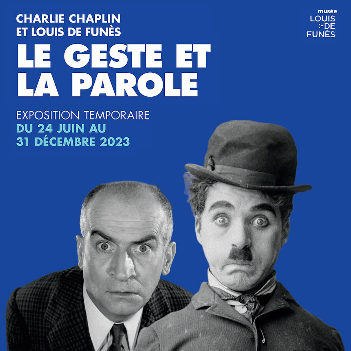 CHARLIE CHAPLIN ET LOUIS DE FUNES : 