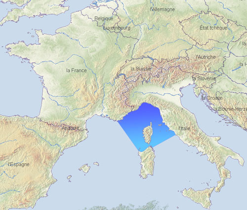 Carte Pelagos